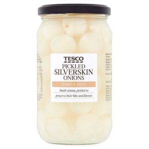 Tesco Pickled Silverskin Onions 440g