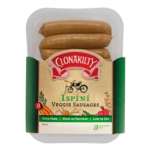 Clonakilty Ispíní Veggie Sausages (272g x 6 per box)
