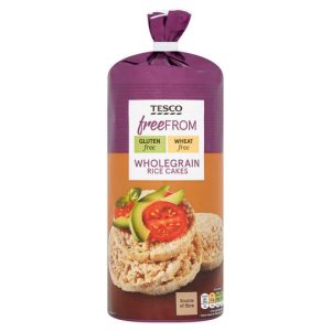 Tesco Free From Wholegrain Rice Cakes 130g
