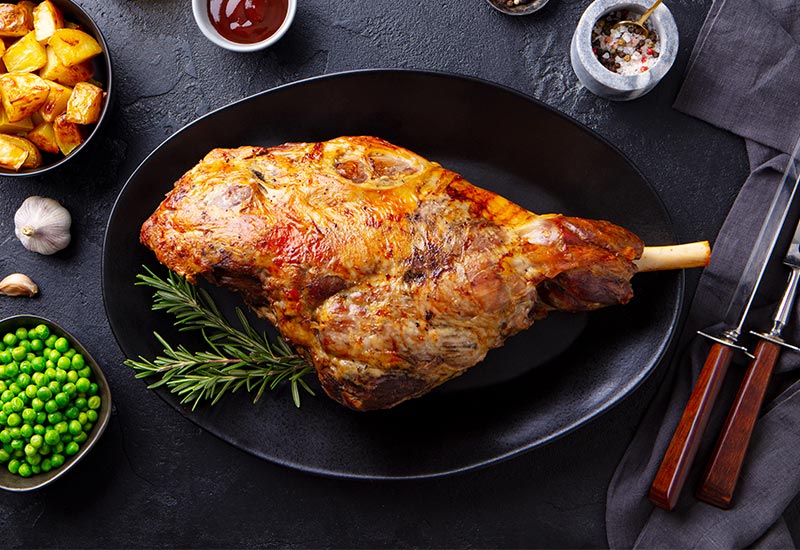 Roast leg of Lamb
